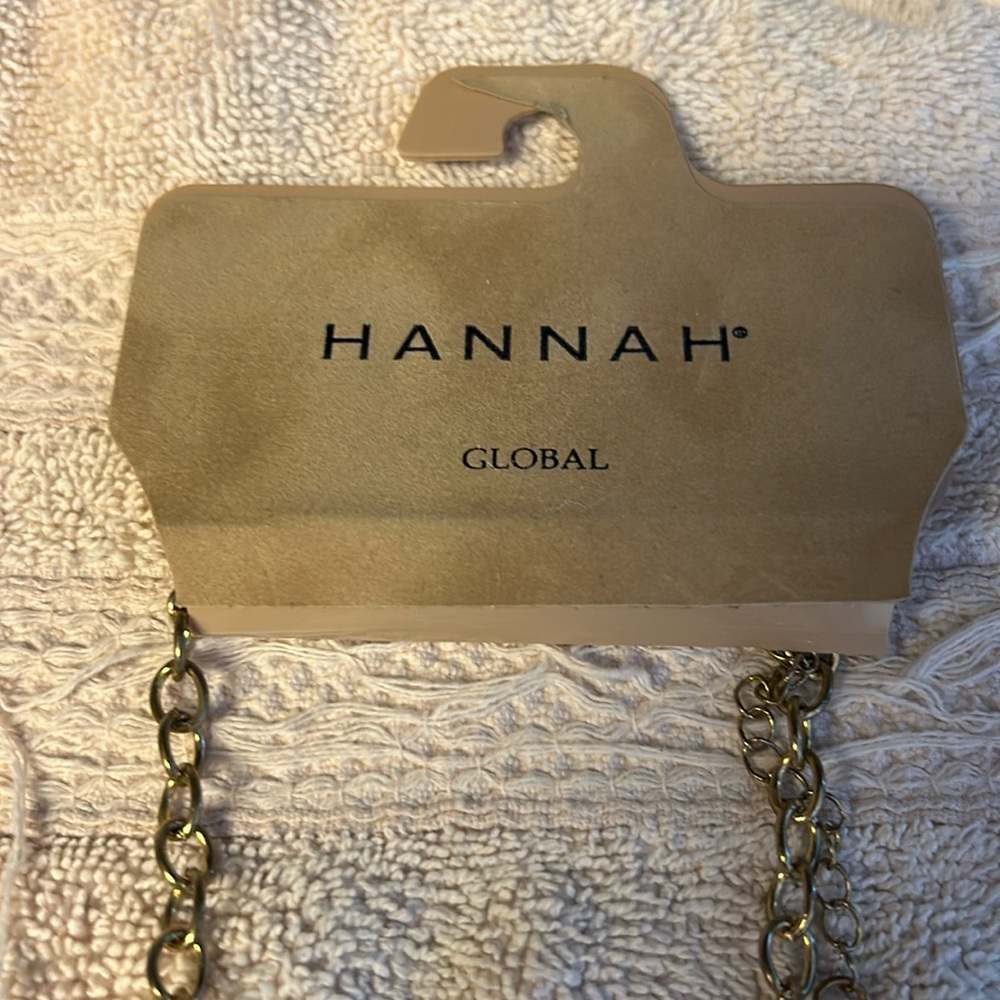 Hannah Global white/gold color $28 original price